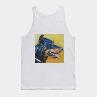 Beauceron Fine Art Painting Tank Top